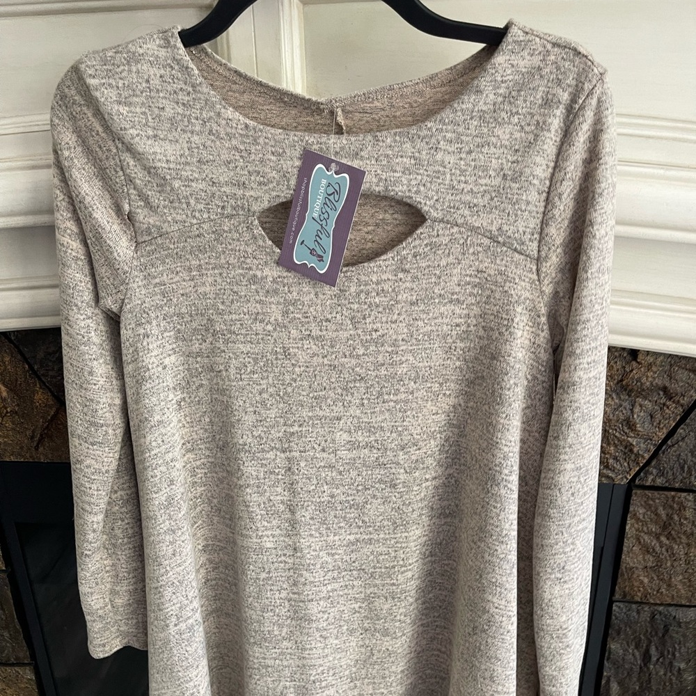 Key hole Cotton dress